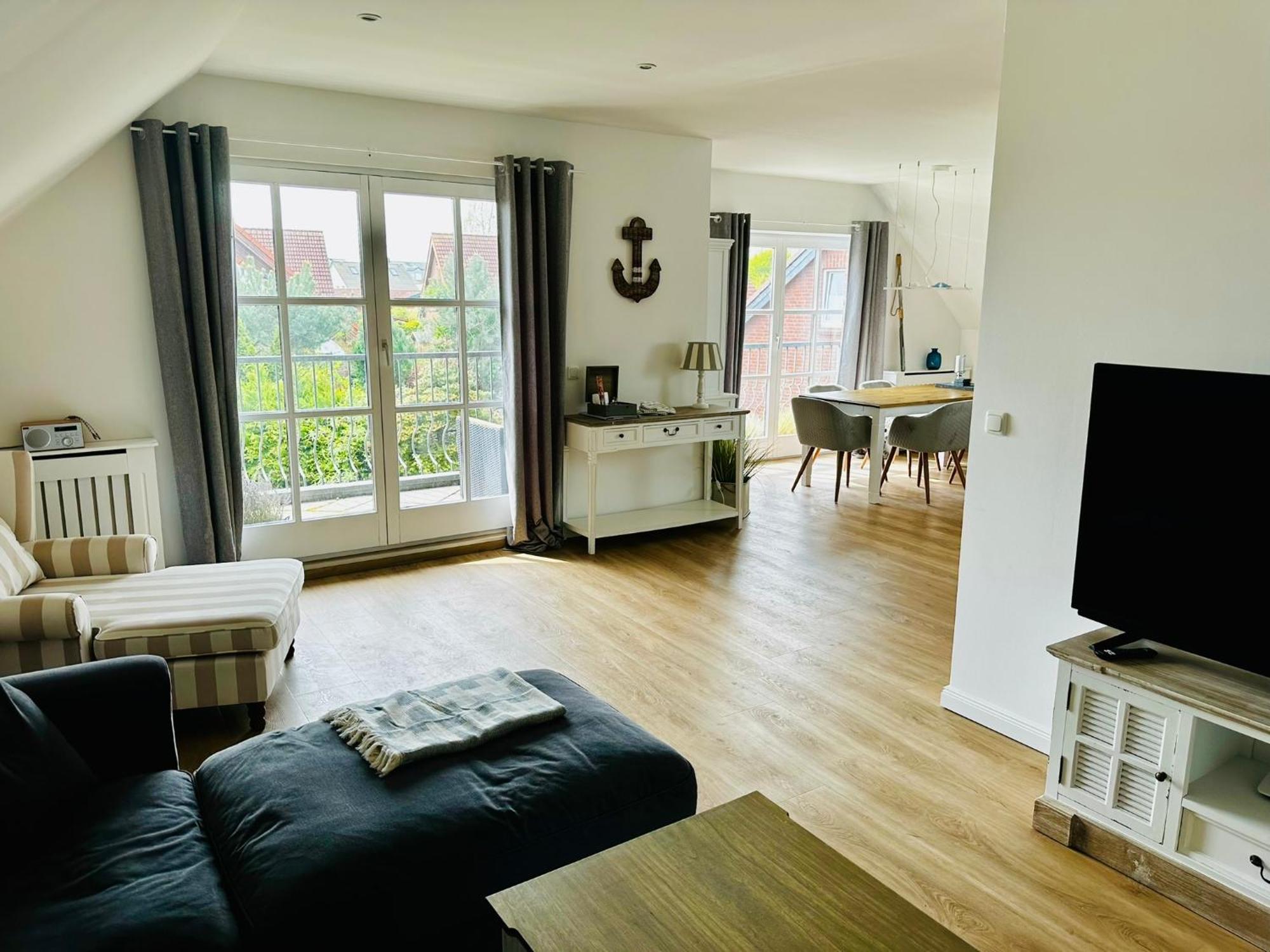 Grosse Deluxe Ferienwohnung Mit Balkon, 2 Sz Und Nur 300M Zum Strand ケレンフーゼン エクステリア 写真