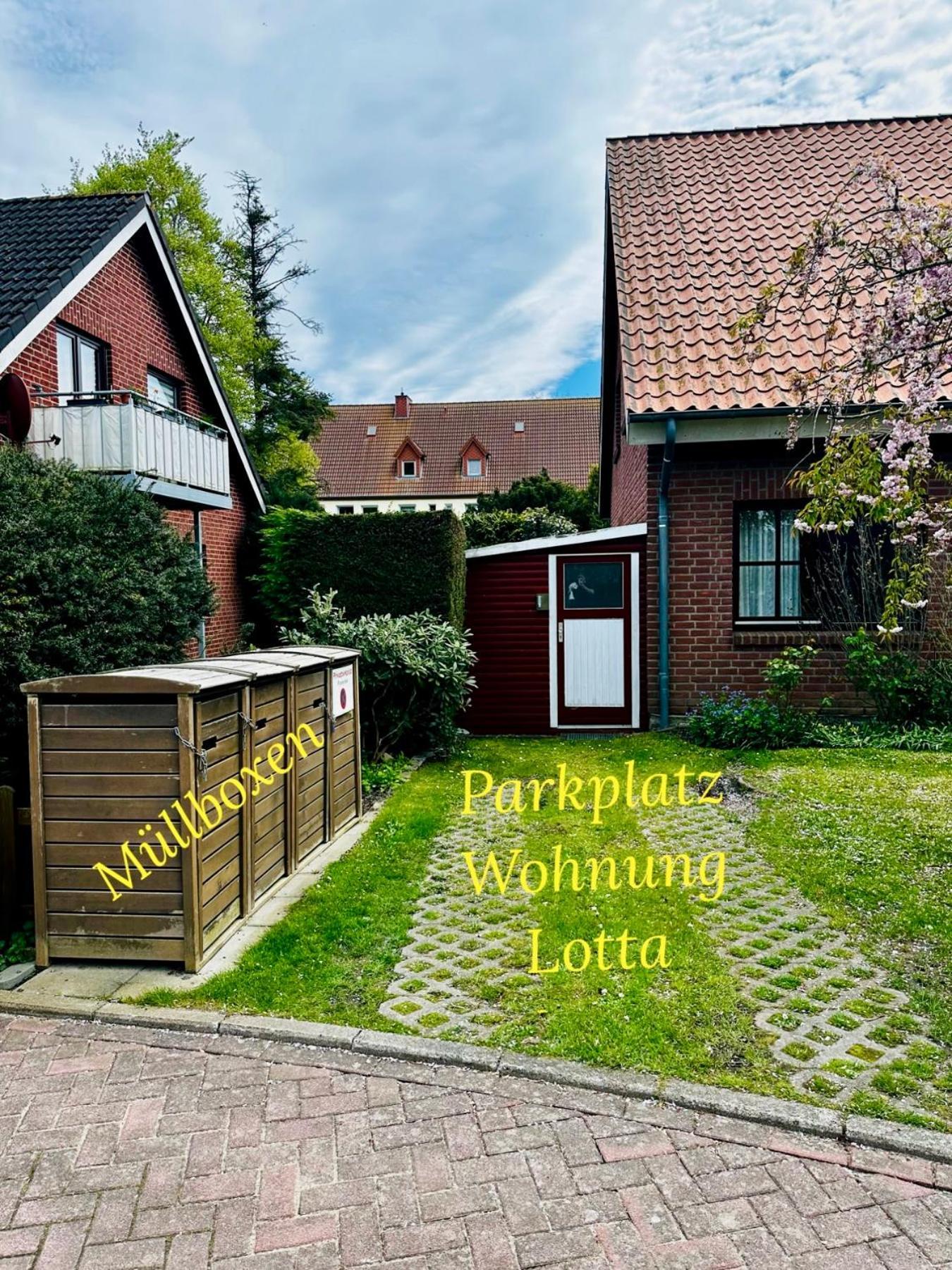 Grosse Deluxe Ferienwohnung Mit Balkon, 2 Sz Und Nur 300M Zum Strand ケレンフーゼン エクステリア 写真